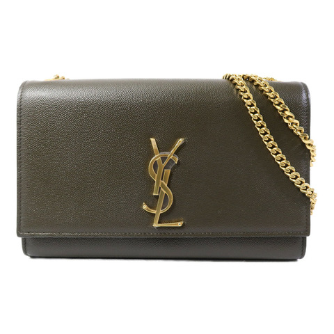 SAINT LAURENT 牛皮皮革Kate Medium Chain鏈帶肩背袋