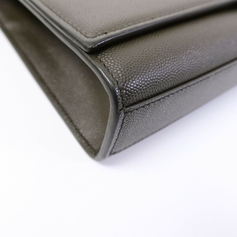 SAINT LAURENT 牛皮皮革Kate Medium Chain鏈帶肩背袋-10