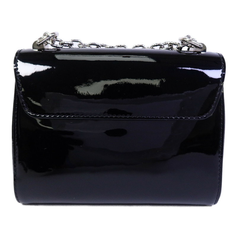 LOUIS VUITTON 漆皮皮革Twist PM鏈帶肩背袋-1