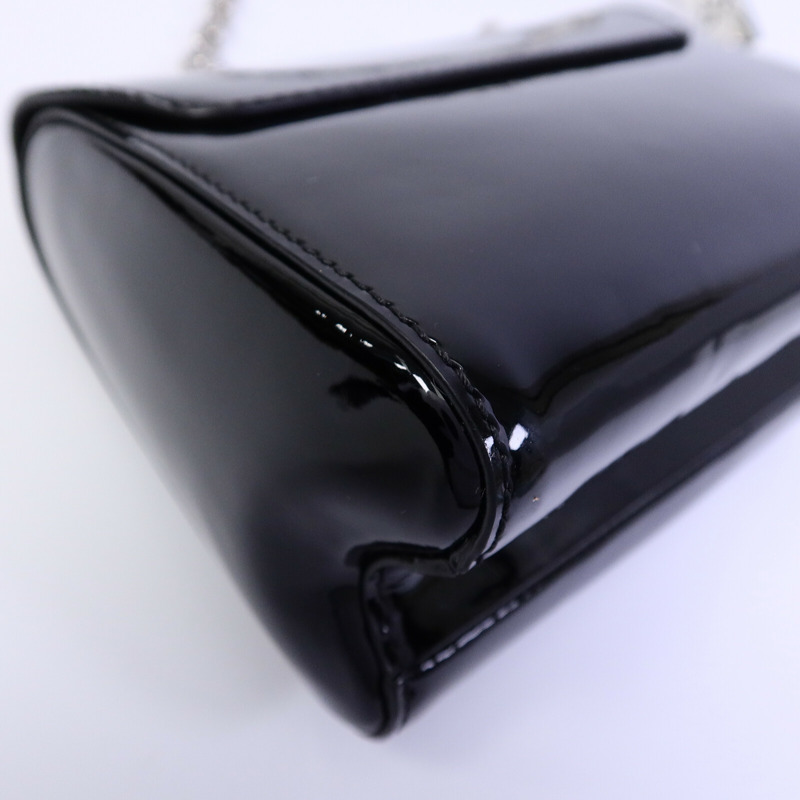 LOUIS VUITTON 漆皮皮革Twist PM鏈帶肩背袋-13