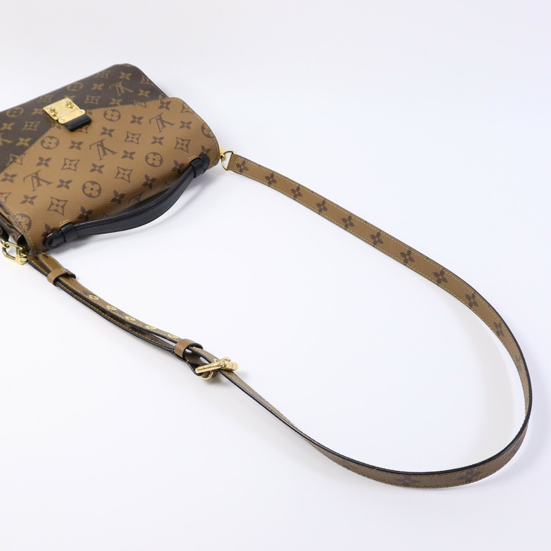 LOUIS VUITTON Monogram Reverse Pochette Metis手挽肩背兩用袋-8