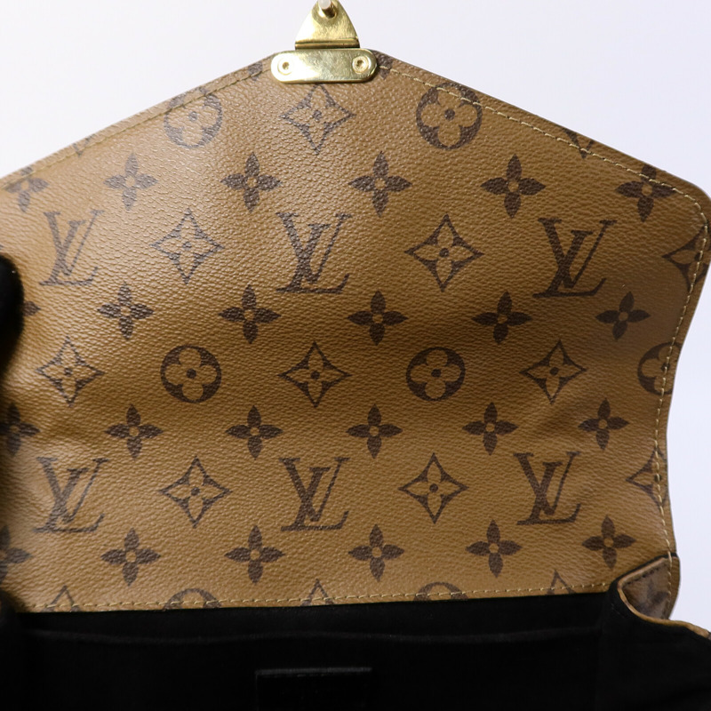 LOUIS VUITTON Monogram Reverse Pochette Metis手挽肩背兩用袋-14