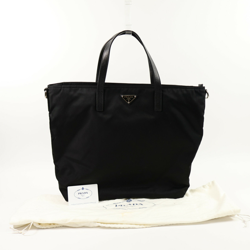 PRADA 尼龍2 Way Shoulder Bag手挽肩背兩用袋-11