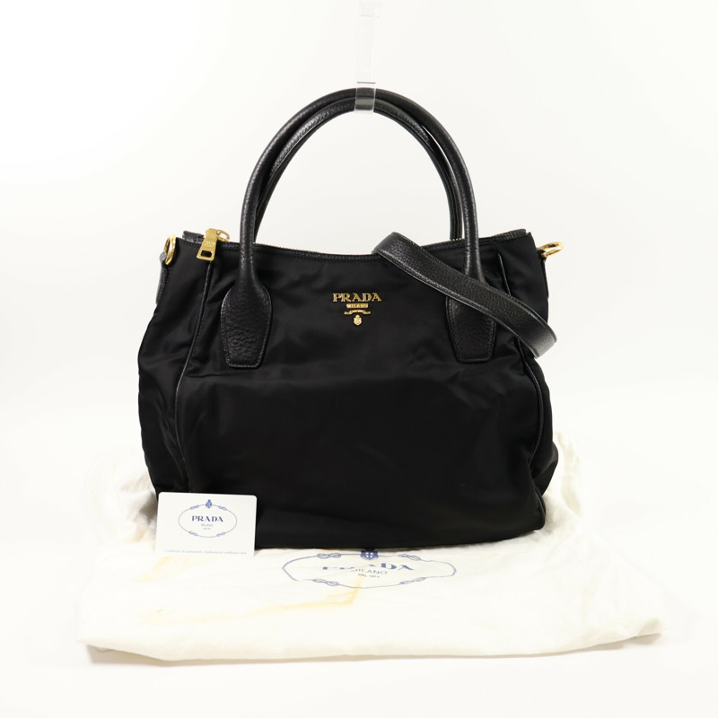PRADA 尼龍2 Way Shoulder Bag手挽肩背兩用袋-10