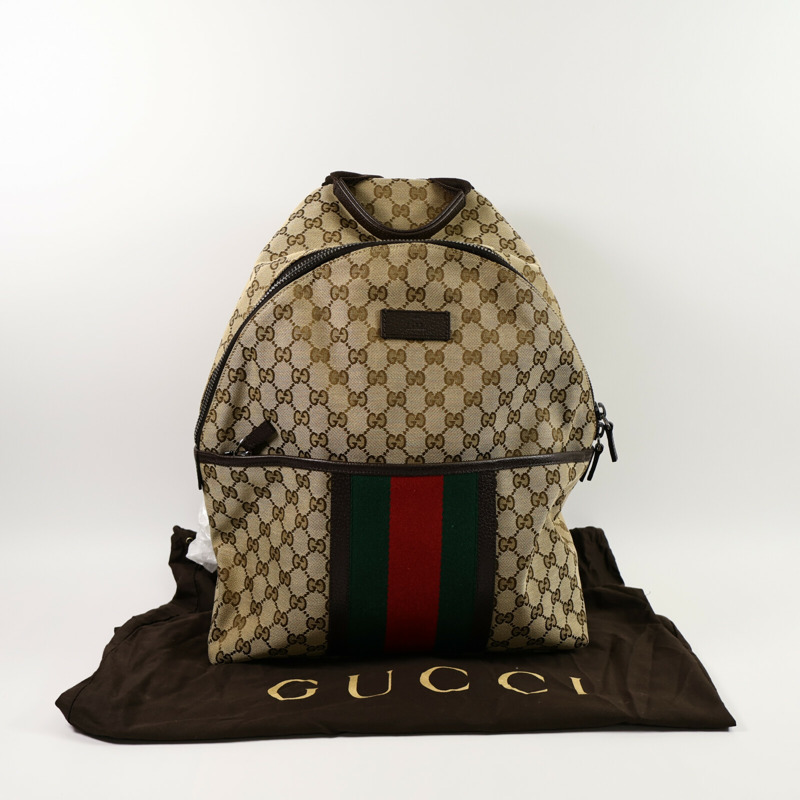 GUCCI 帆布Backpack背包-9