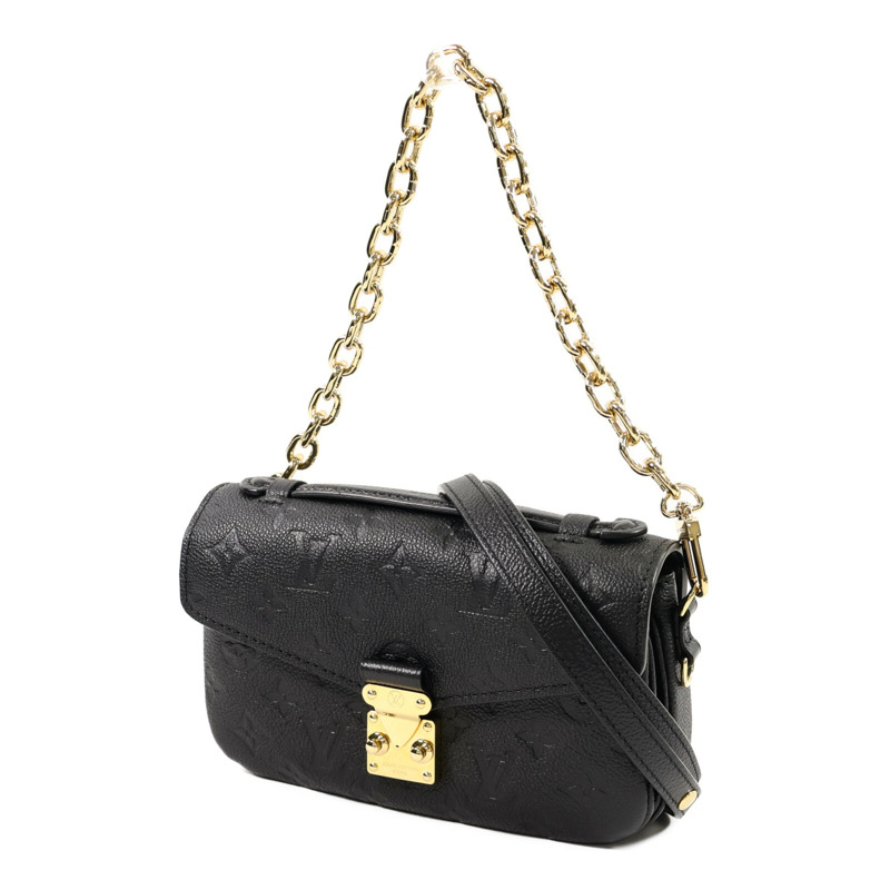 LOUIS VUITTON Monogram Empreinte Pochette Metis East West手挽肩背兩用袋-1