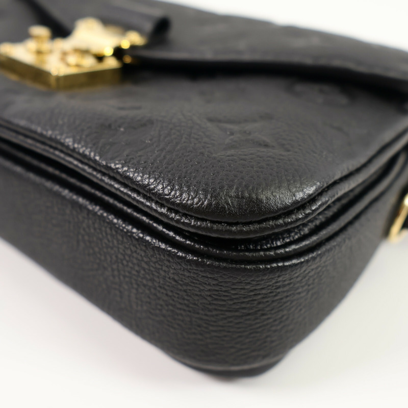 LOUIS VUITTON Monogram Empreinte Pochette Metis East West手挽肩背兩用袋-12