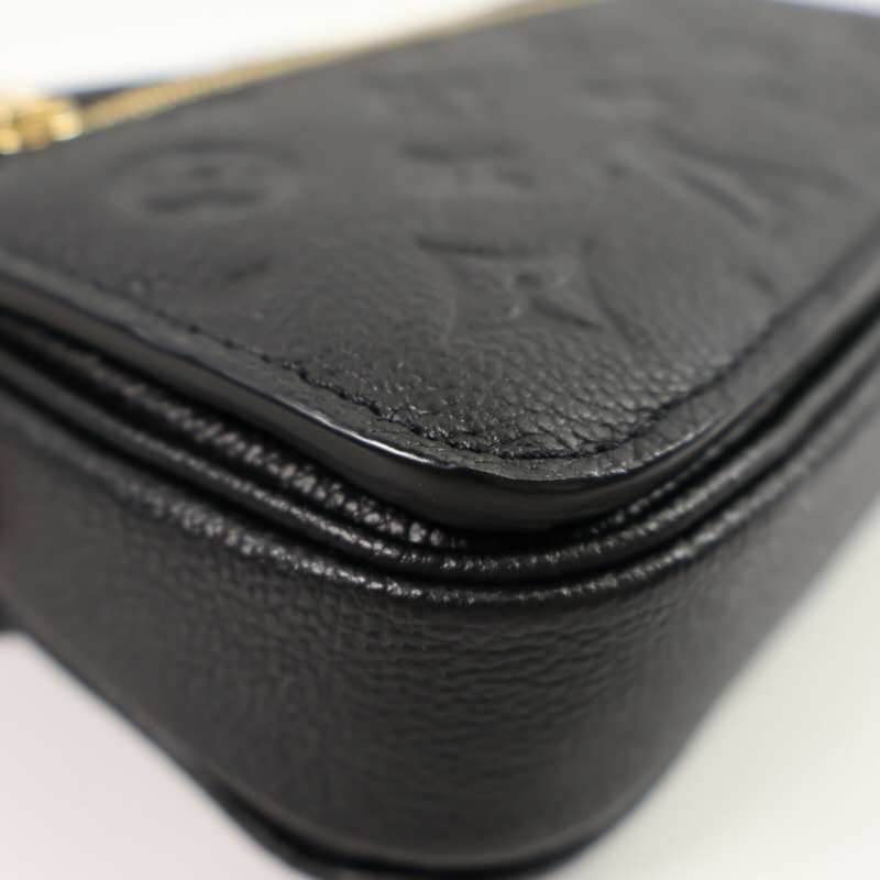 LOUIS VUITTON Monogram Empreinte Pochette Metis East West手挽肩背兩用袋-13