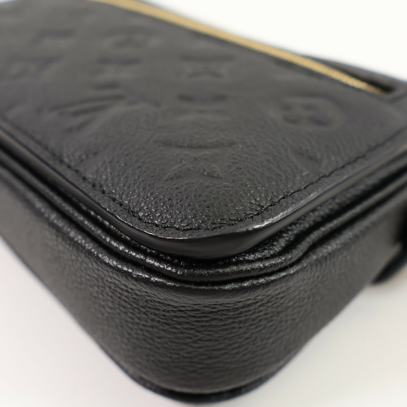 LOUIS VUITTON Monogram Empreinte Pochette Metis East West手挽肩背兩用袋-14