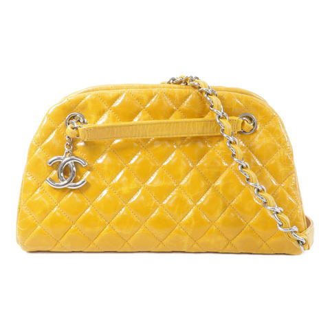 CHANEL 牛皮皮革Chain Shoulder鏈帶肩背袋