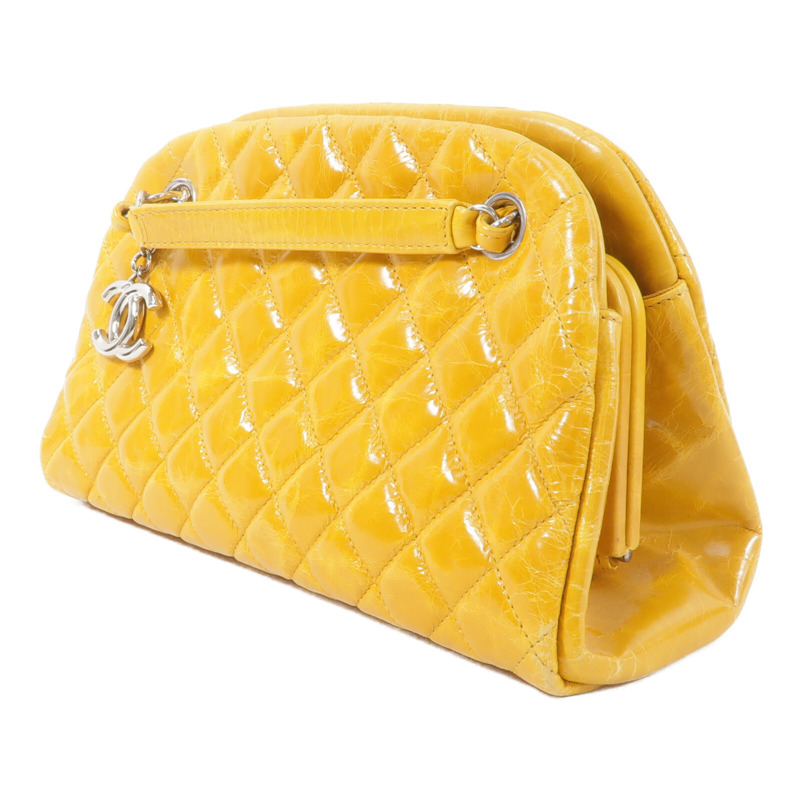 CHANEL 牛皮皮革Chain Shoulder鏈帶肩背袋-2