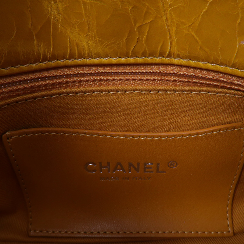 CHANEL 牛皮皮革Chain Shoulder鏈帶肩背袋-5