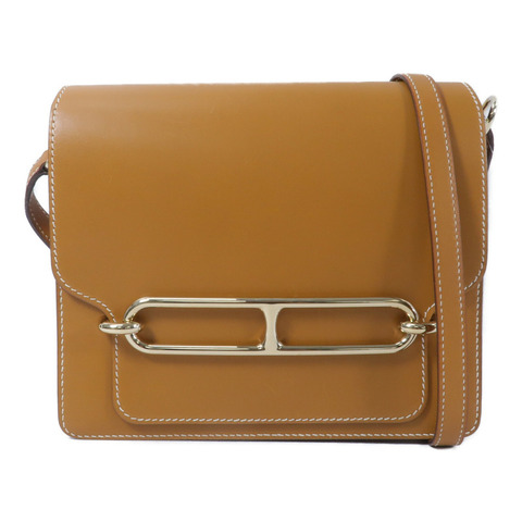 HERMES Barenia皮革Roulis 23肩背袋Naturel