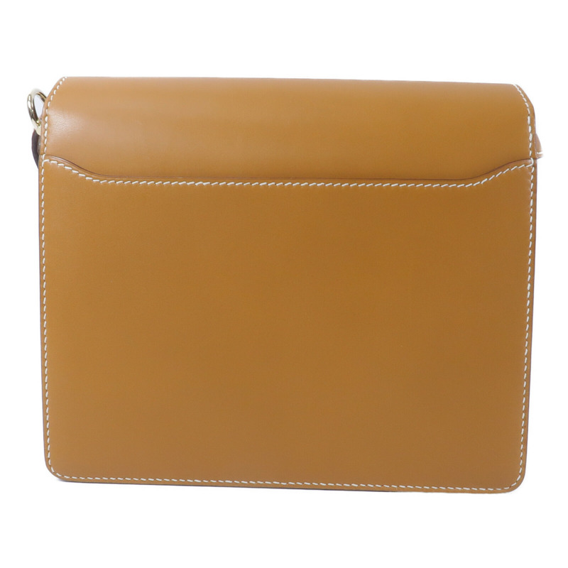HERMES Barenia皮革Roulis 23肩背袋Naturel-1