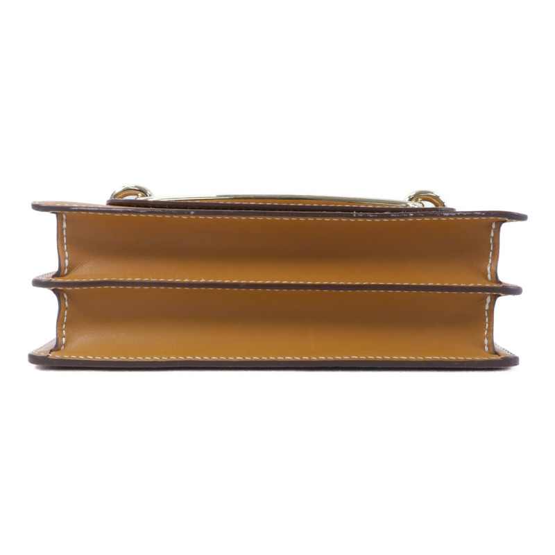 HERMES Barenia皮革Roulis 23肩背袋Naturel-3