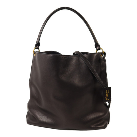 SAINT LAURENT 牛皮皮革Shoulder Bag手挽肩背兩用袋