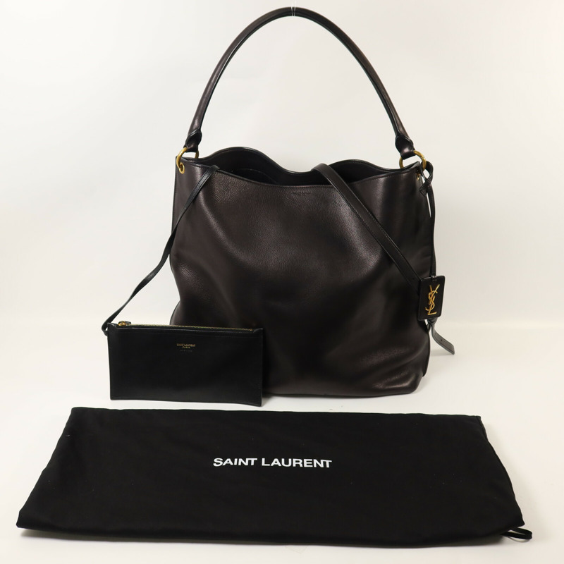 SAINT LAURENT 牛皮皮革Shoulder Bag手挽肩背兩用袋-8