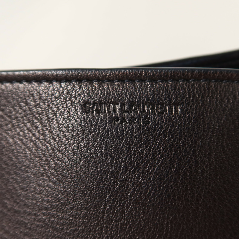 SAINT LAURENT 牛皮皮革Shoulder Bag手挽肩背兩用袋-9
