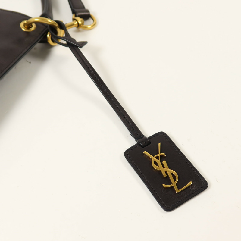 SAINT LAURENT 牛皮皮革Shoulder Bag手挽肩背兩用袋-14