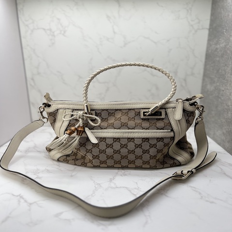 香緹國際精品 GUCCI 麻花肩帶肩背包 1003