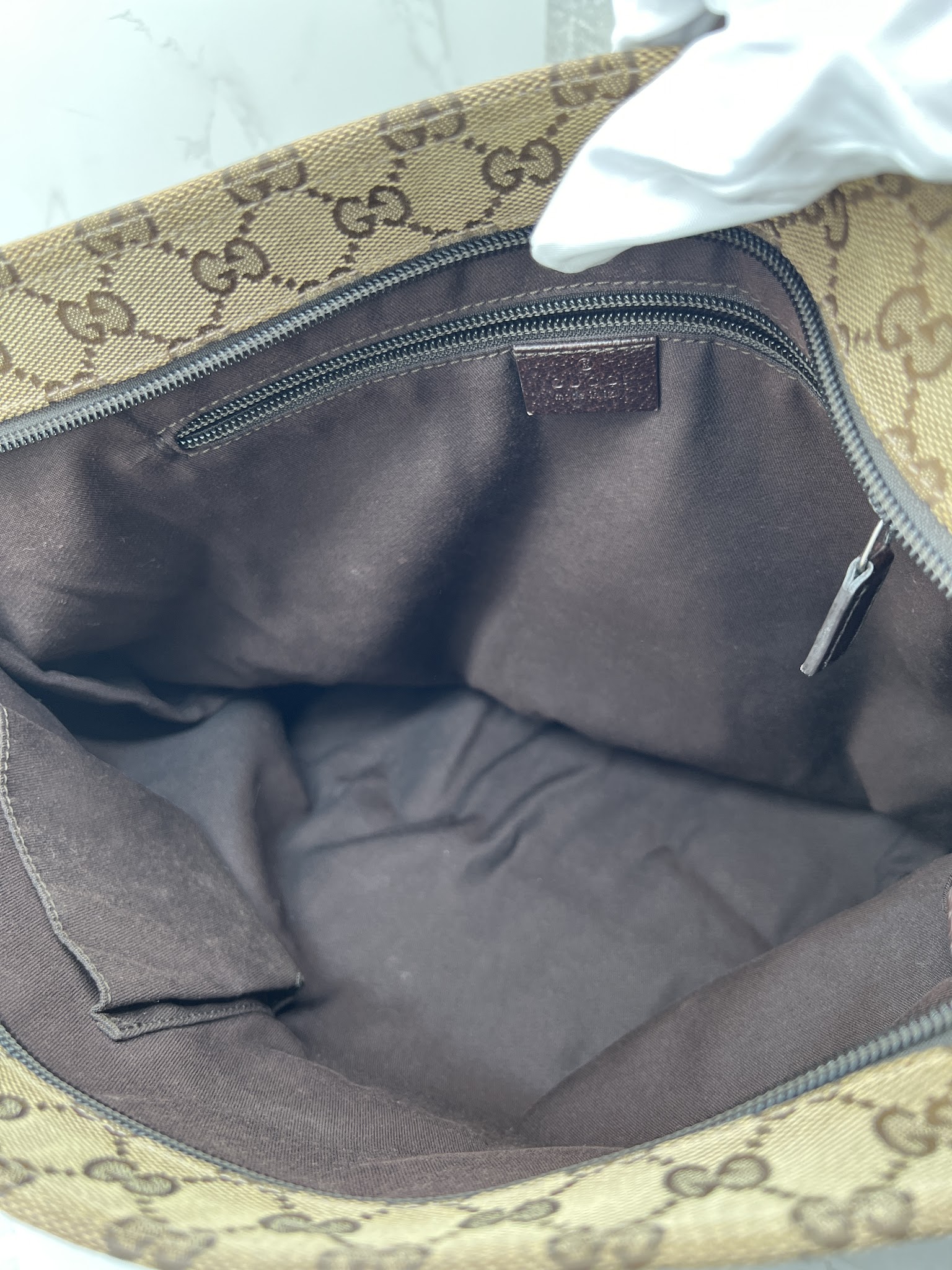 香緹國際精品 GUCCI 帆布肩帶側背包 1004-8