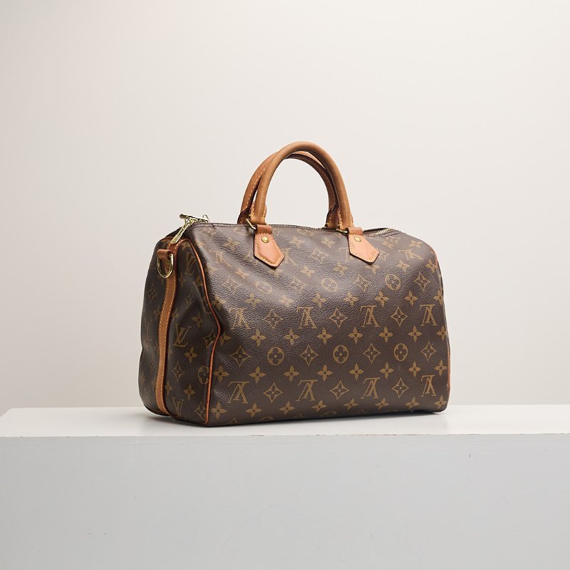 二手LV speedy 30老花/2019背帶款-1