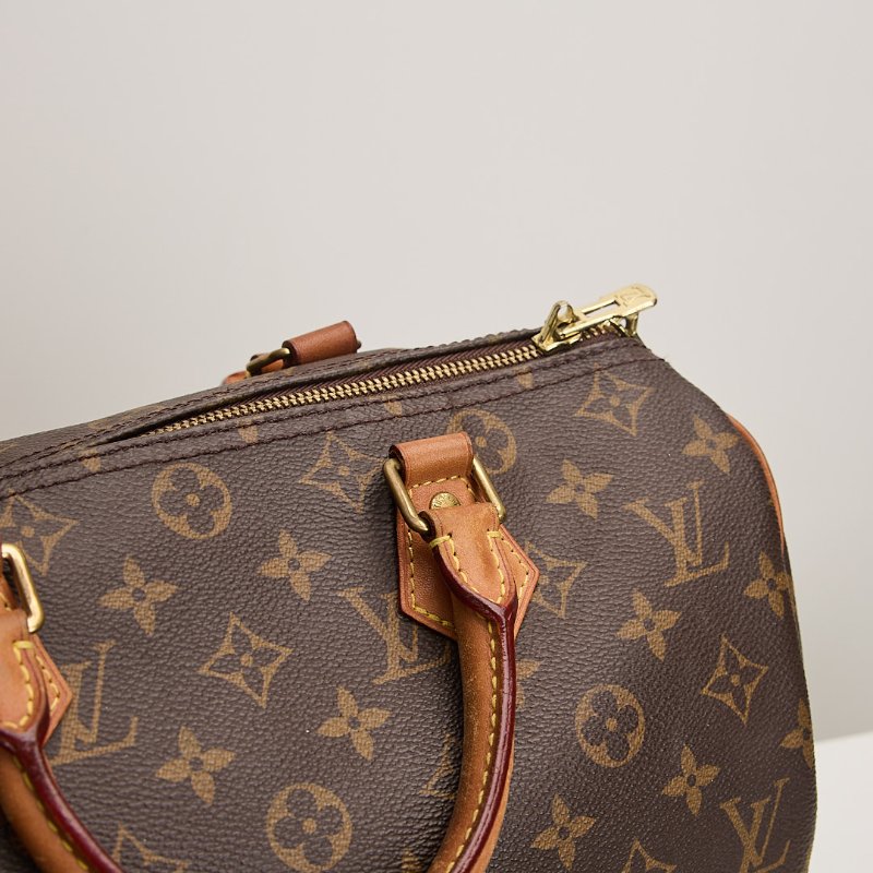 二手LV speedy 30老花/2019背帶款-4