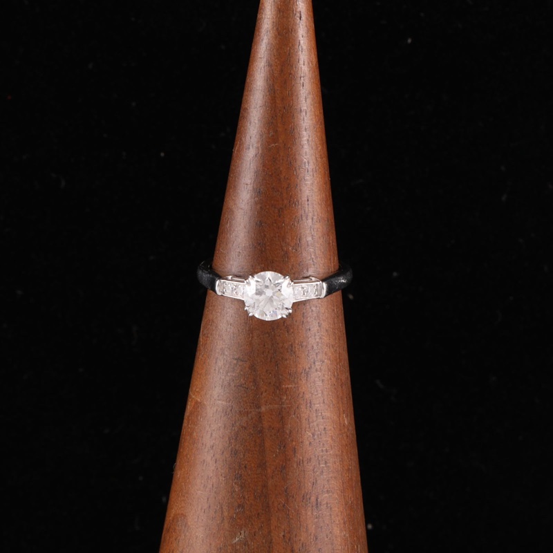 HARRY WINSTON 鑽石pt950鑽戒0.80ct49-1