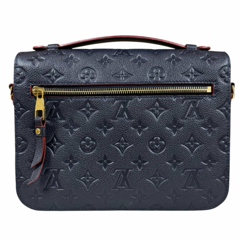路易威登 Pochette Métis 中 Monogram Empreinte 單肩包,M44071 海軍藍,女式,路易威登,2 路-2