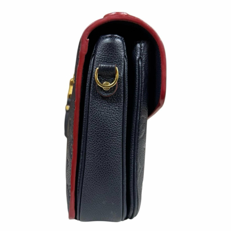 路易威登 Pochette Métis 中 Monogram Empreinte 單肩包,M44071 海軍藍,女式,路易威登,2 路-3