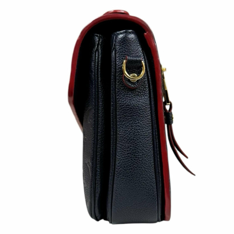 路易威登 Pochette Métis 中 Monogram Empreinte 單肩包,M44071 海軍藍,女式,路易威登,2 路-4