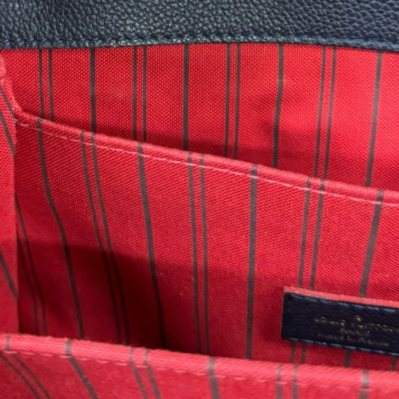 路易威登 Pochette Métis 中 Monogram Empreinte 單肩包,M44071 海軍藍,女式,路易威登,2 路-7