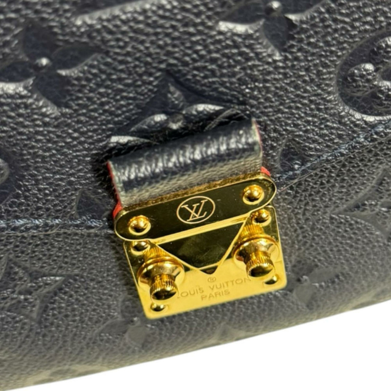 路易威登 Pochette Métis 中 Monogram Empreinte 單肩包,M44071 海軍藍,女式,路易威登,2 路-12