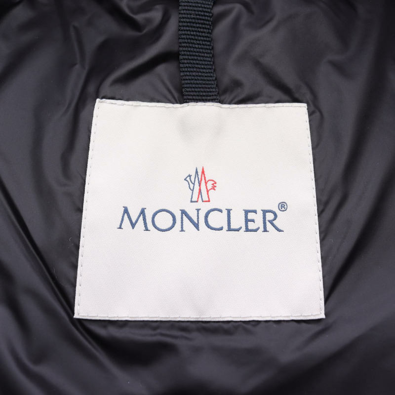 MONCLER ALDEBARAN 黑色尼龍短袖夾克 #1 二手女款-2