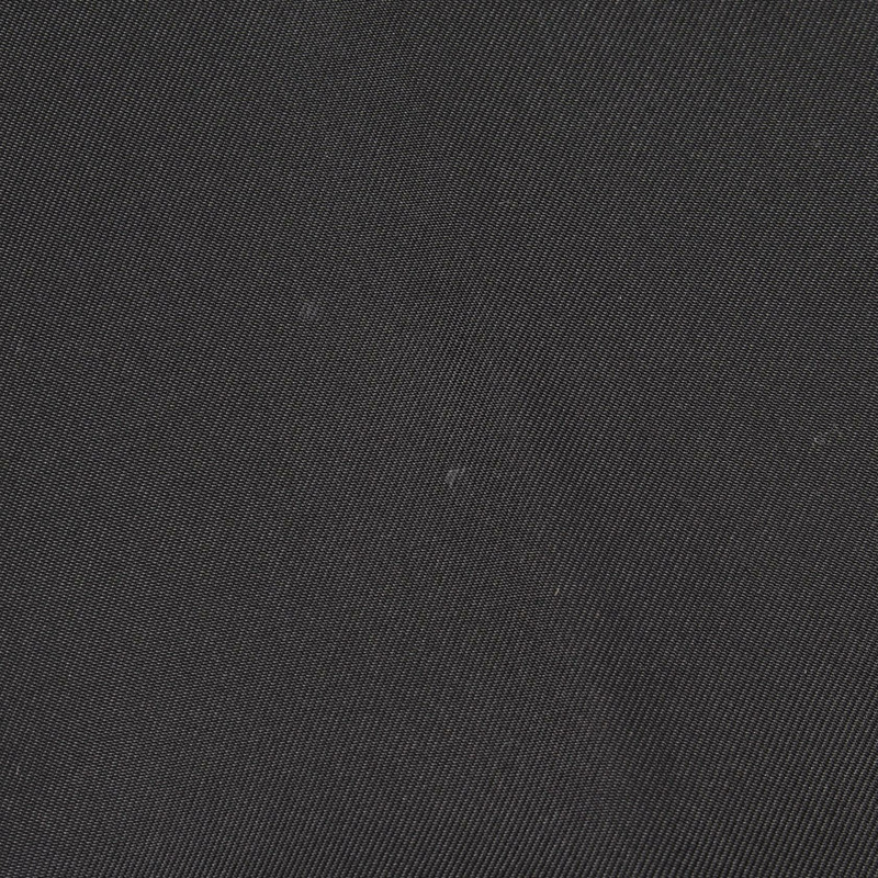 愛馬仕 (HERMES) Serie Button Long Gilet Vest 4E1207D2 Dearskin Black #36 Used Women-4