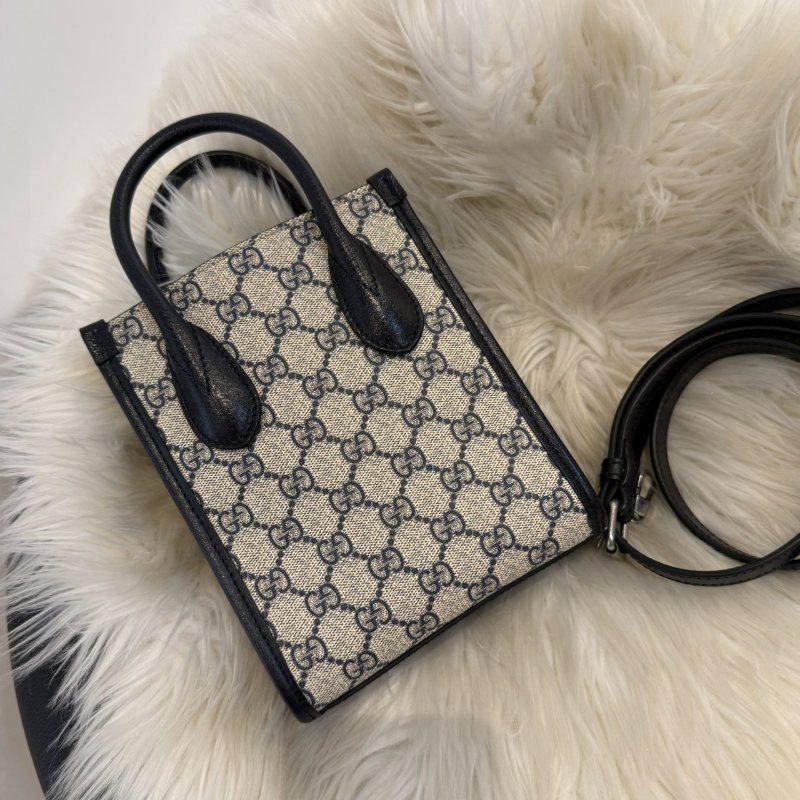 Gucci mini琴譜包 深藍-1