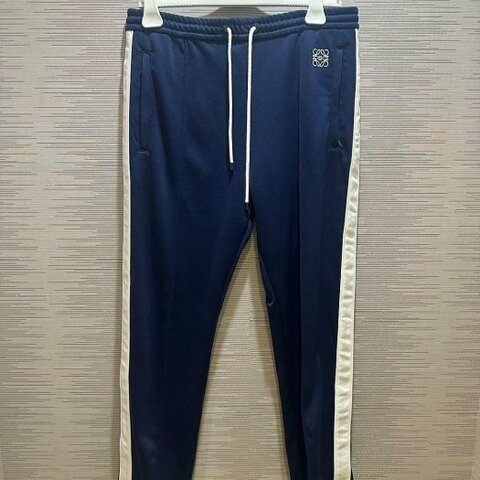 💎Han's house精品服飾💎LOEWE 刺繡 LOGO 長 褲 現貨 M L 原價32000