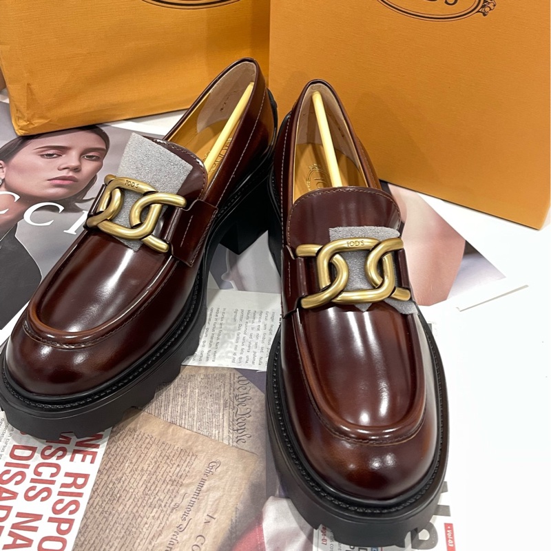全新 Tod's托德斯樂福鞋  38碼配有盒子-0