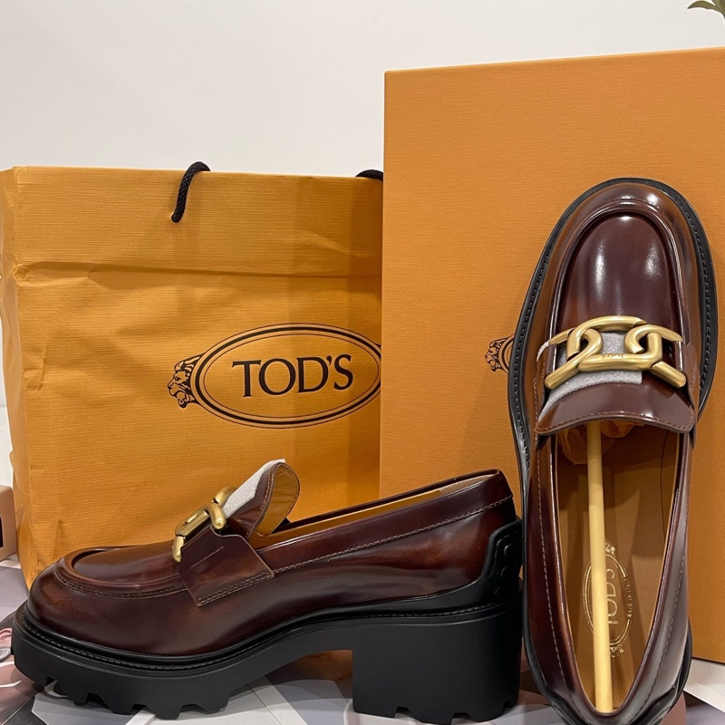 全新 Tod's托德斯樂福鞋  38碼配有盒子-8