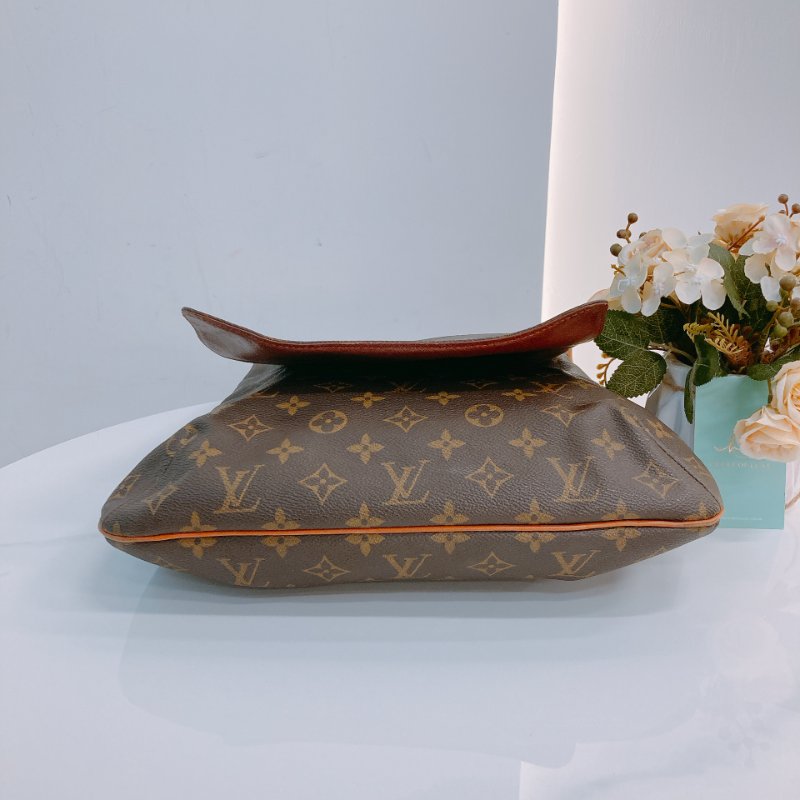 MS0640 Louis Vuitton 路易威登 輕便小背包 斜背 帆布 經典老花紋 金扣 Musette Salsa Crossbody Canvas Monogram x GHW-4