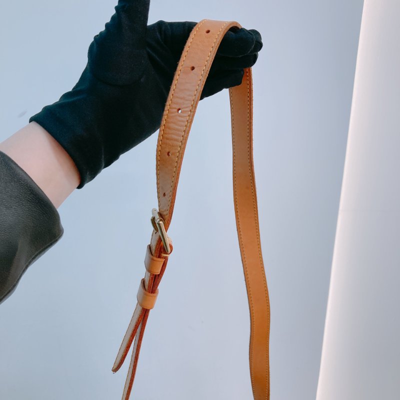 MS0640 Louis Vuitton 路易威登 輕便小背包 斜背 帆布 經典老花紋 金扣 Musette Salsa Crossbody Canvas Monogram x GHW-11