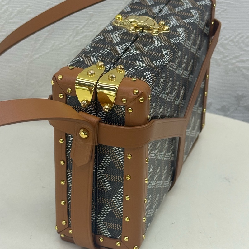 Minaudiere Goyardine cloth mini bag-1