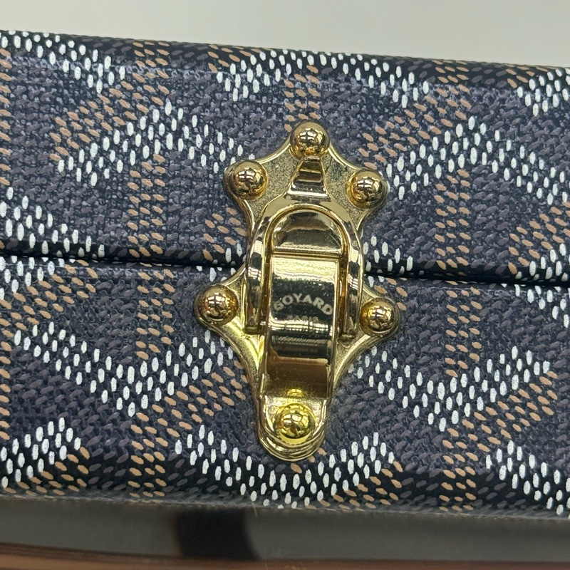 Minaudiere Goyardine cloth mini bag-2