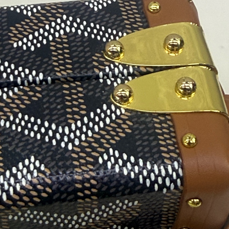 Minaudiere Goyardine cloth mini bag-3