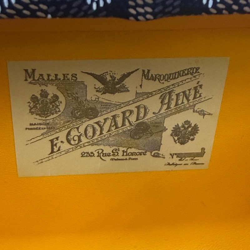 Minaudiere Goyardine cloth mini bag-12