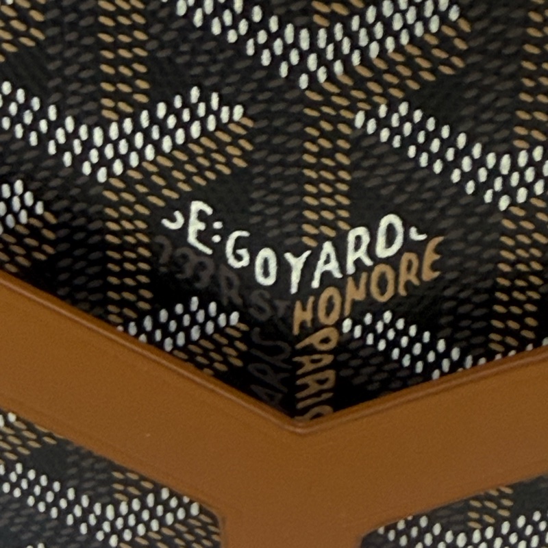 Minaudiere Goyardine cloth mini bag-18