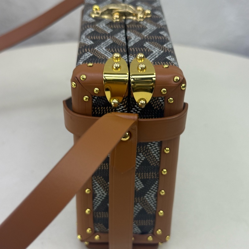 Minaudiere Goyardine cloth mini bag-22