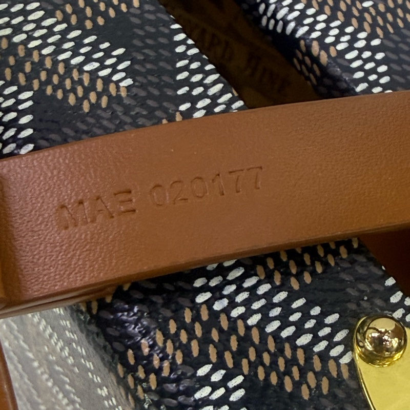 Minaudiere Goyardine cloth mini bag-23