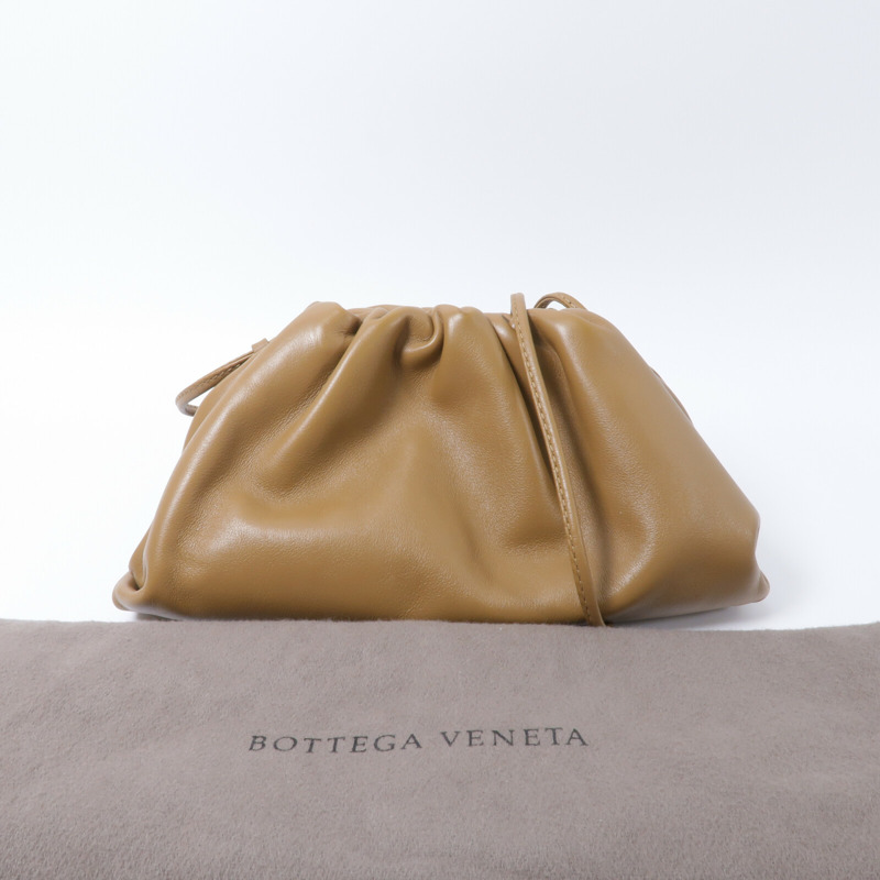 BOTTEGA VENETA 牛皮皮革Mini Pouch Bag肩背袋-8