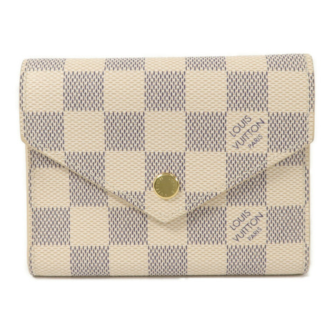 LOUIS VUITTON Damier Azur Victorine Wallet錢包